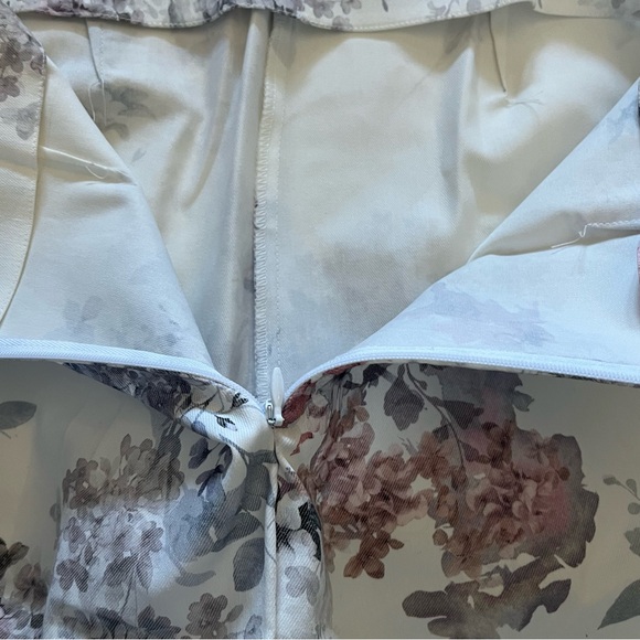 Estelle and Finn Floral Ankle Pants with Mauve Tunic Set size 6/S - Picture 8 of 10